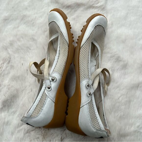 Linea Stretch by Walter Genuin Slip On Golf Shoes White Made in Italy womens 8 - Picture 6 of 9